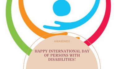 Happy International Day of Persons With Disabilities!