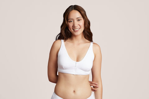 Wireless Zip Front Bra