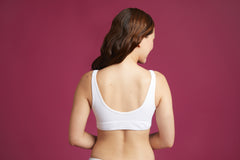 Adaptive Wireless Zip Front Bra, For Women with Disabilities